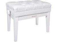 <b>Roland RPB-500PW LUXURY Banco Piano Branco Polido c/ Regulação Altura</b> <b>Roland RPB-500PW LUXURY Banco Piano Branco Polido c/ Regulação Altura</b>